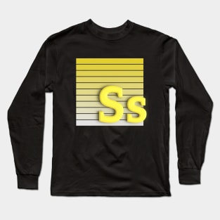 S - letter Long Sleeve T-Shirt